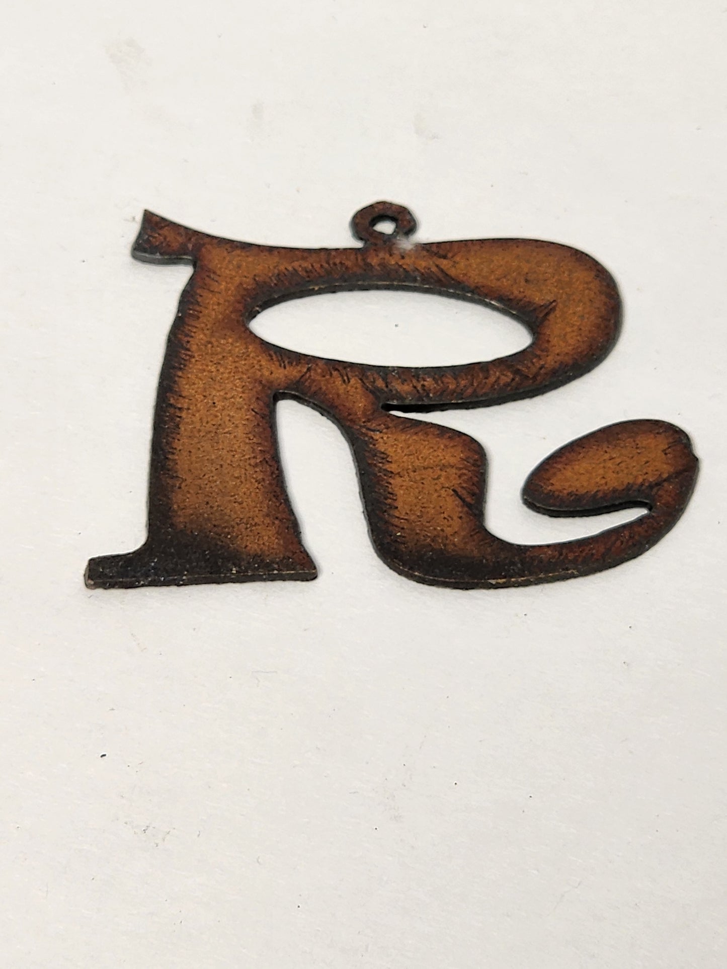 "Rowdy" font Initial Charm