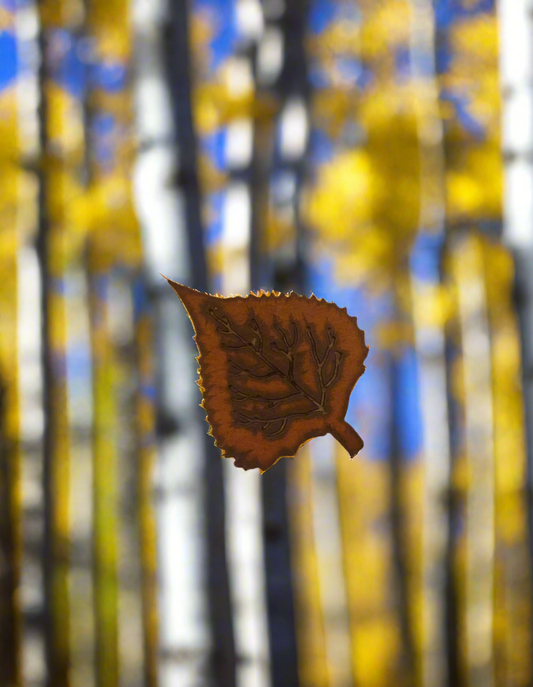 Aspen Leaf Magnet