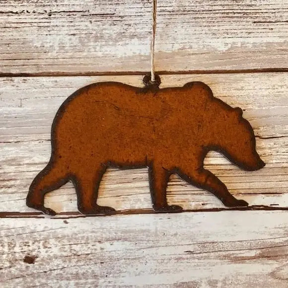 Grizzly Bear Lodge Ornament