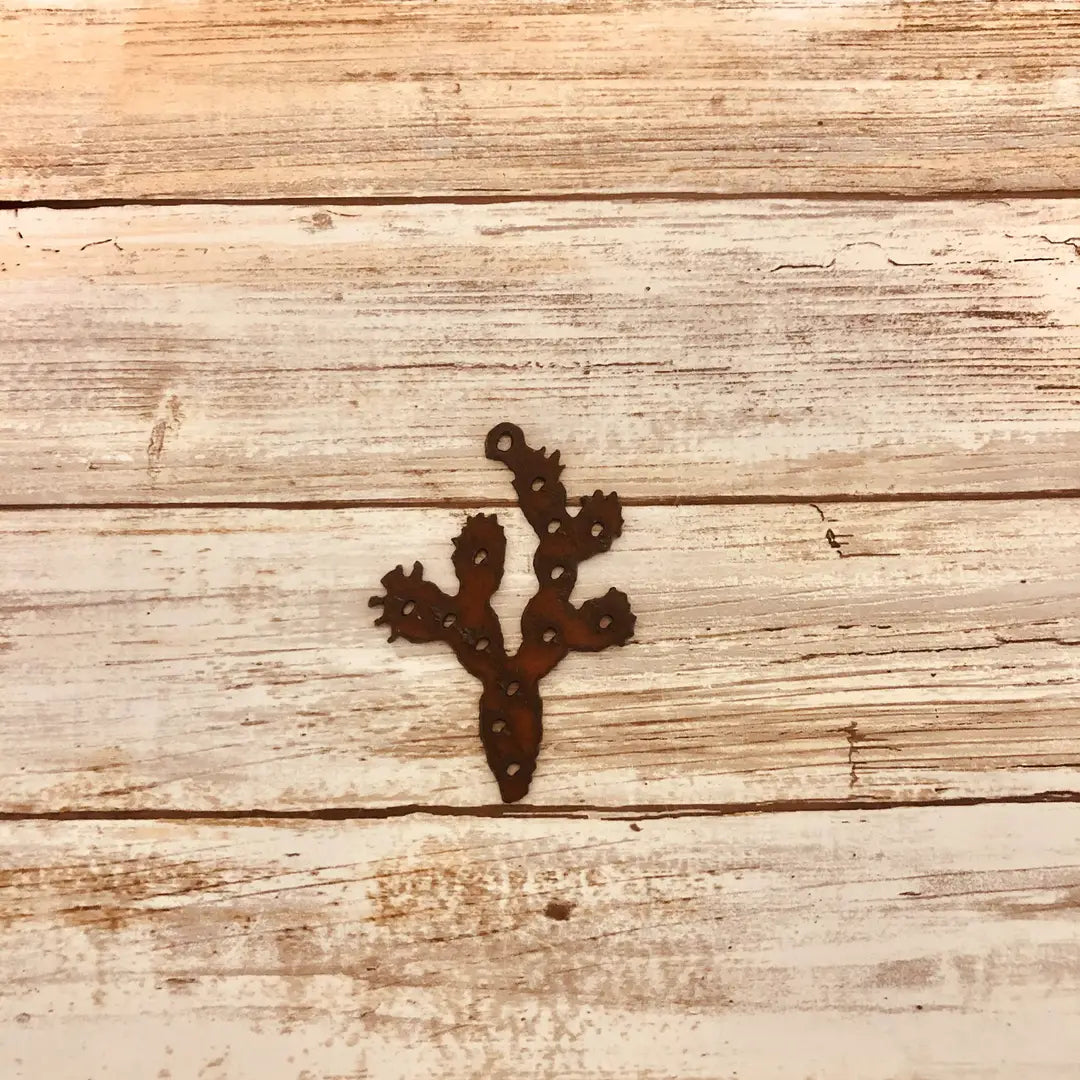 Prickly Pear southwest Charm Pendant