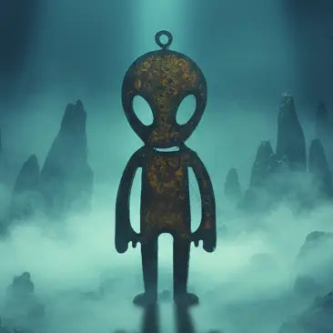 Alien Full Body Ornament Area 51 New Mexico Christmas