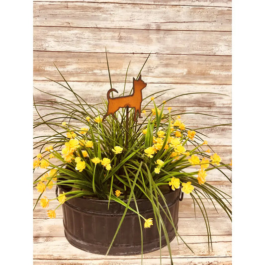 Chihuahua Dog Breed Garden Plant Stake