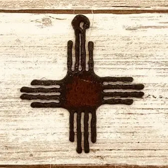 Zia New Mexico Charm Pendant