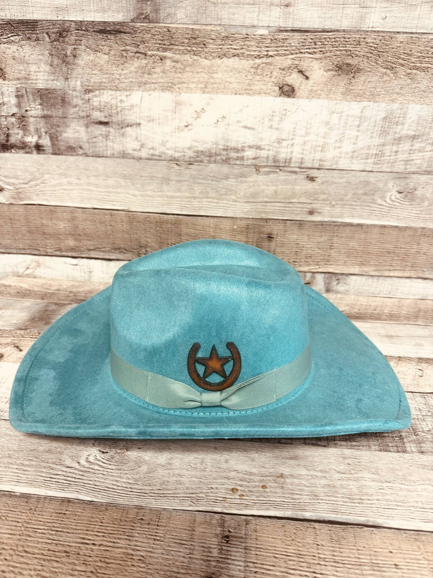 Horseshoe with Star Hat Pin Rustic Western Hat Bar Gift