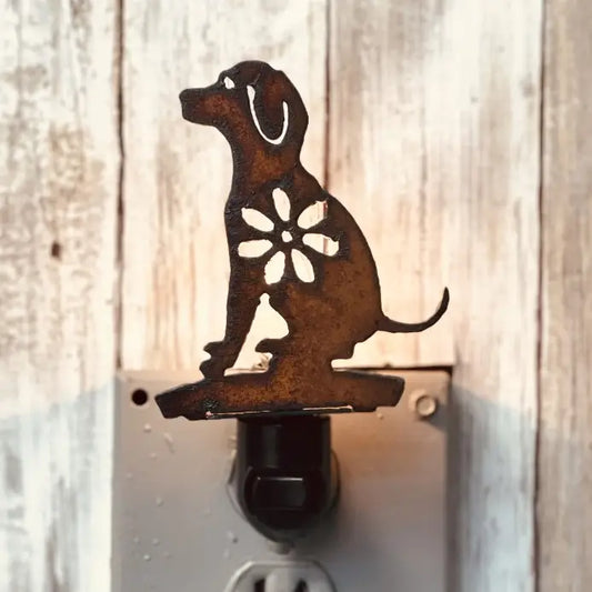 Dog GARDEN FRIEND Night Light Image Pet Gift