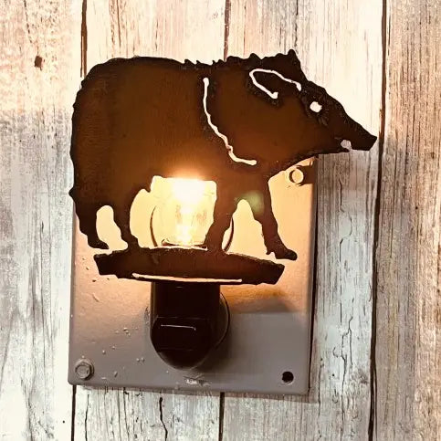 Javelina Southwest Desert Pig Image Nightlight
