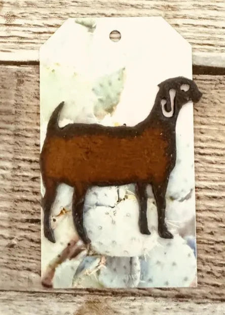 Goat Hat Pin Rustic Farm 4H Gift Hat Bar Gift USA Made