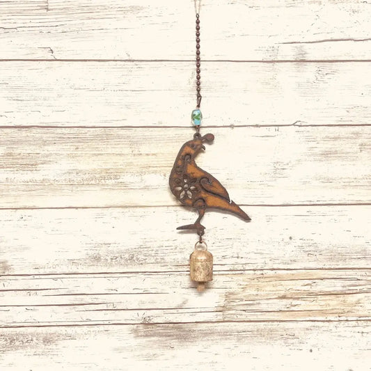 Quail GARDEN FRIEND single Mobile Bell Garden Chime