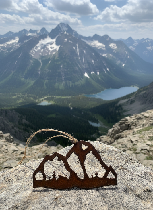 Mountain Lodge Ornament