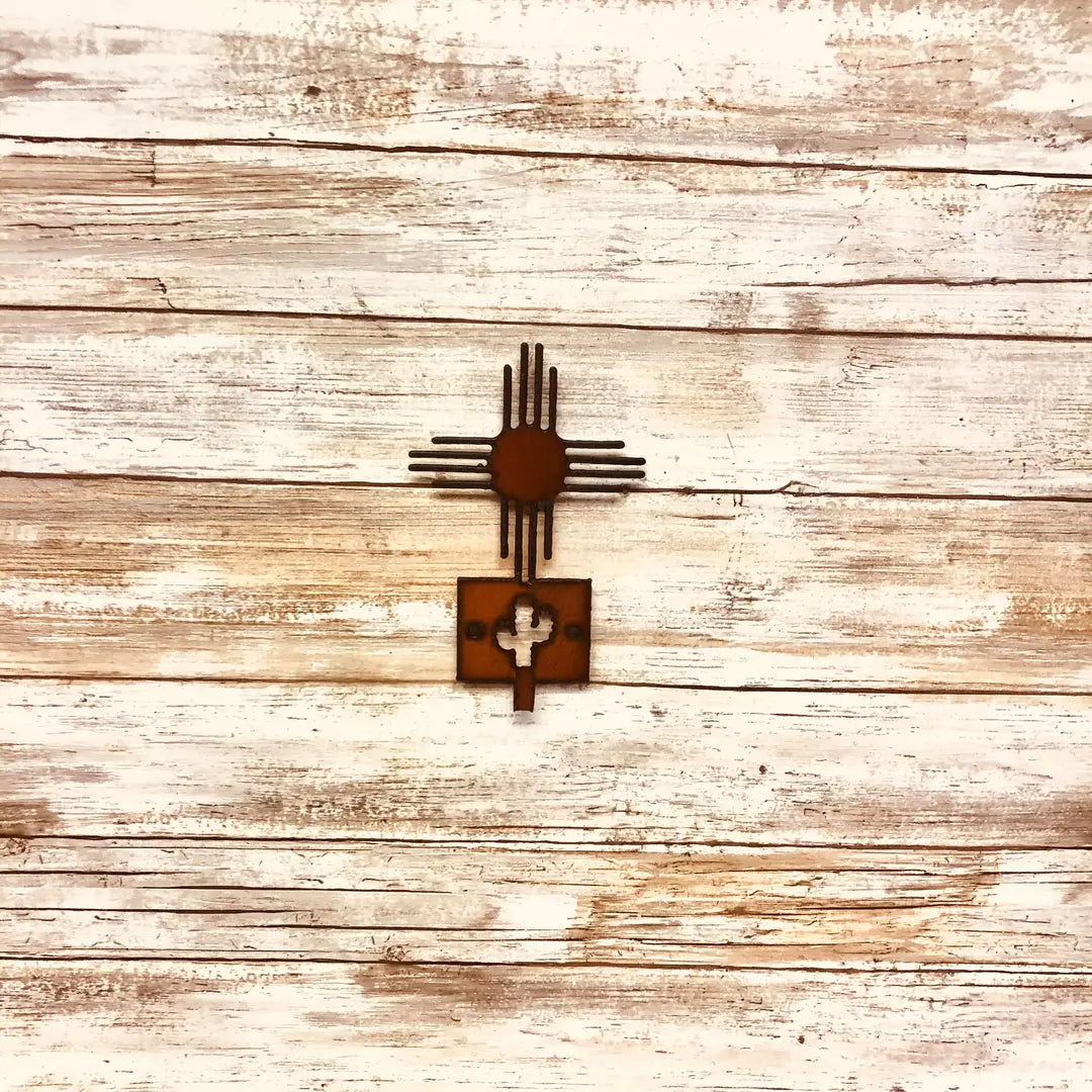 Zia Single Key Hook Southwestern Home Decor