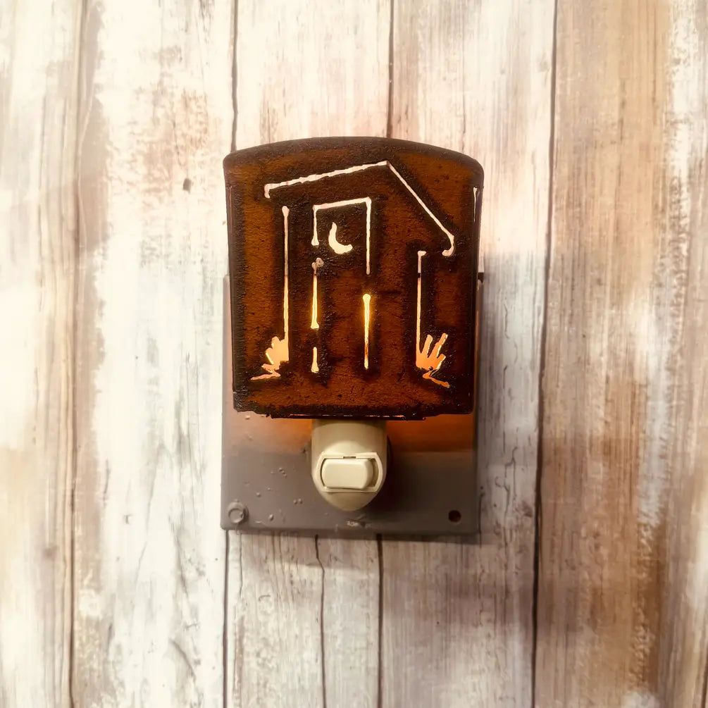 Outhouse Country Farm Classic Night Light Gift