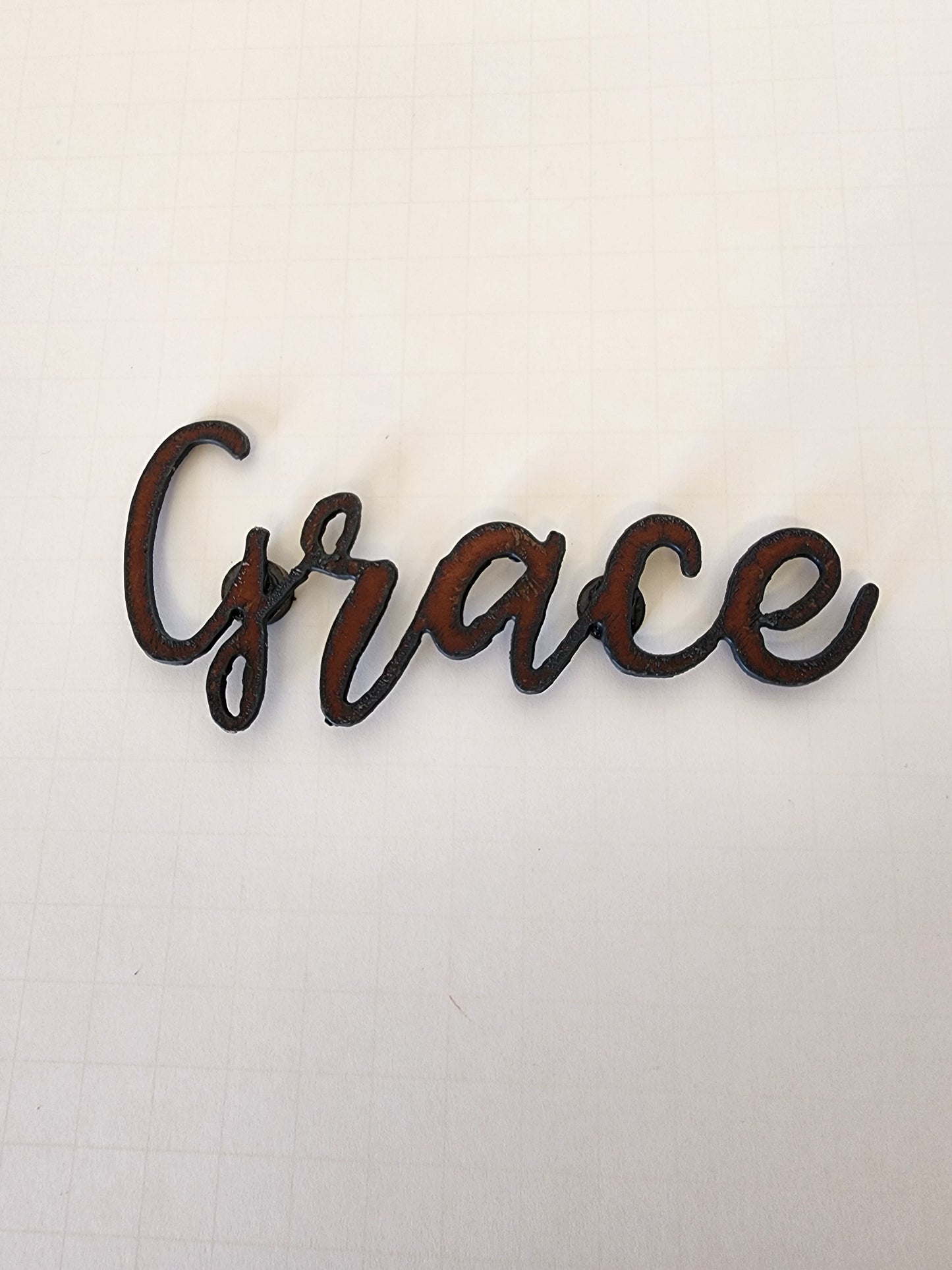 Grace Cursive Word Magnet