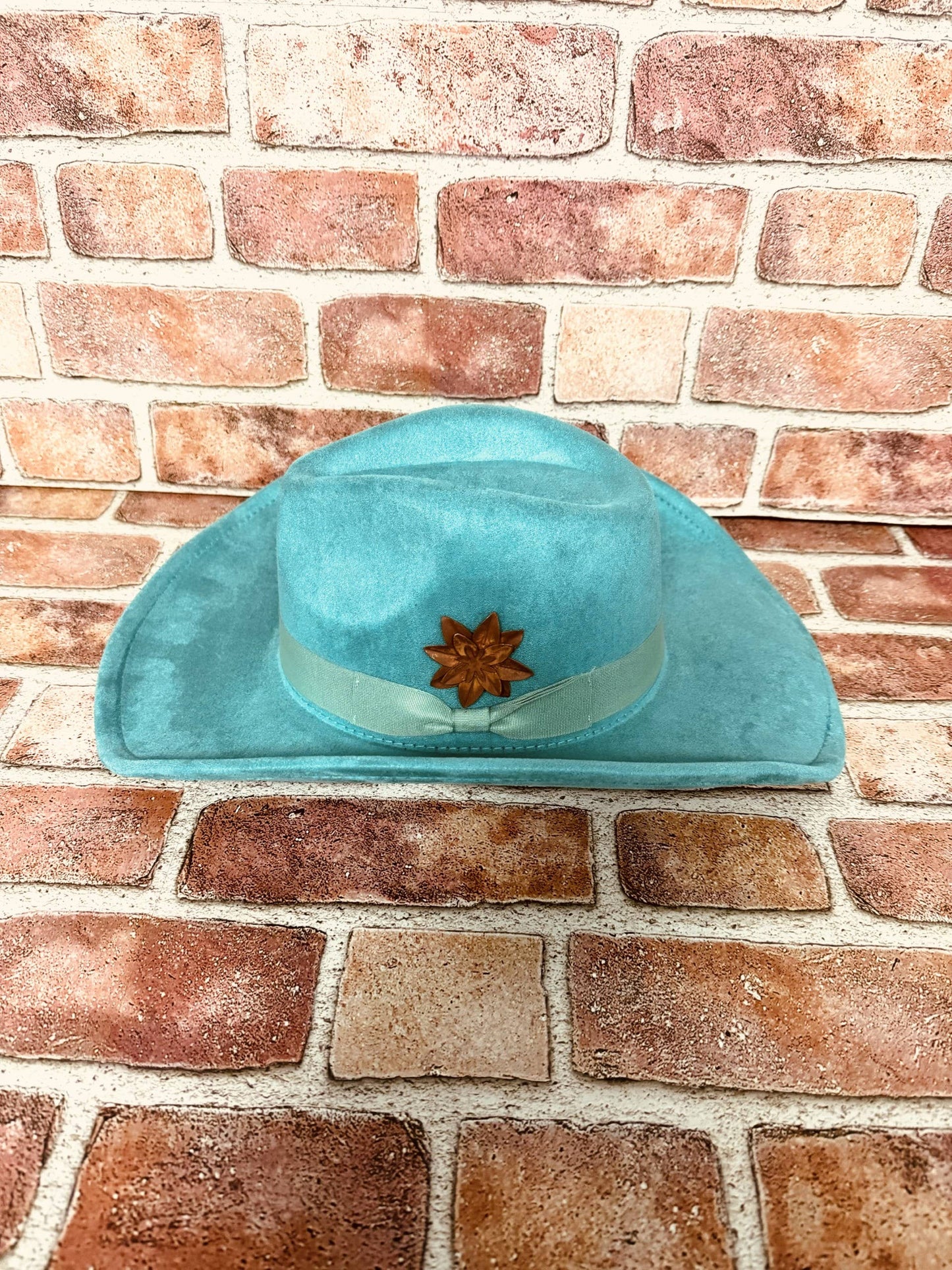 Lotus Flower 3D 2 Inch Hat Pin Rustic Metal Hat Bar Gift