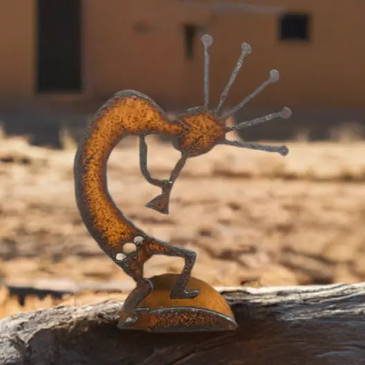 Kokopelli Rustic Doodad Standing Figurine Southwest Tabletop