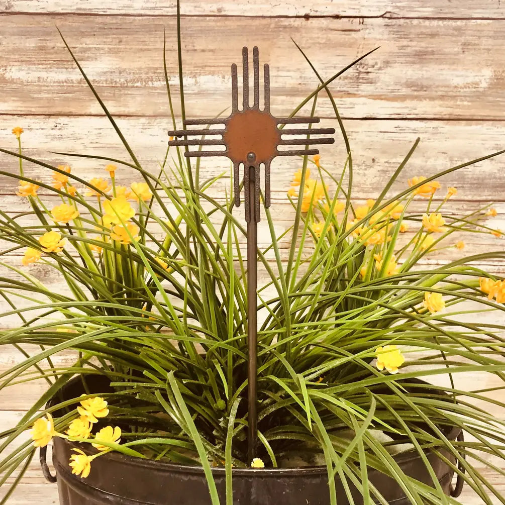 ZIA Shape New Mexico Garden Southwest Plant Stake