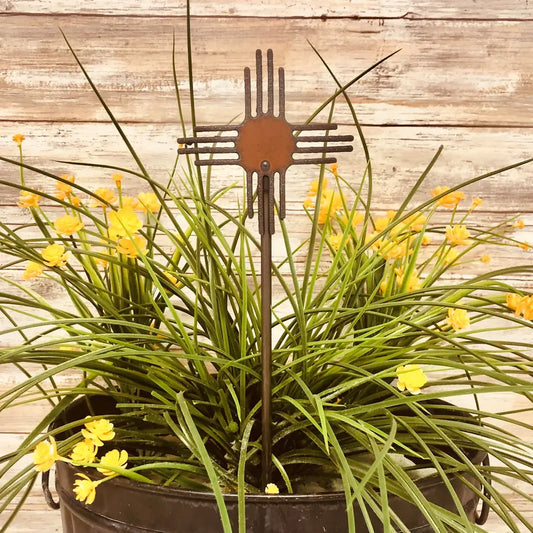ZIA Shape New Mexico Garden Southwest Plant Stake