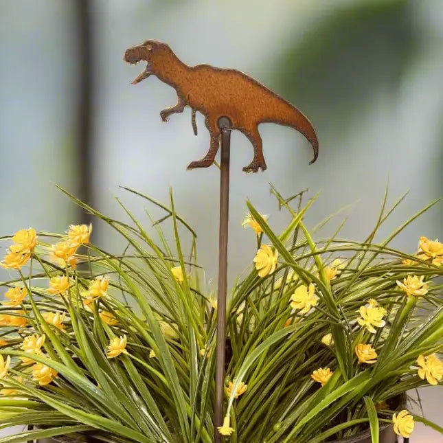 Tyrannosaurus Rex Dinosaur Garden Plant Stake