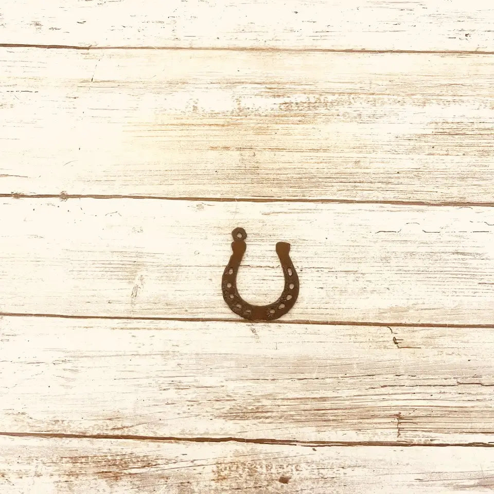 Horseshoe Western Charm Pendant