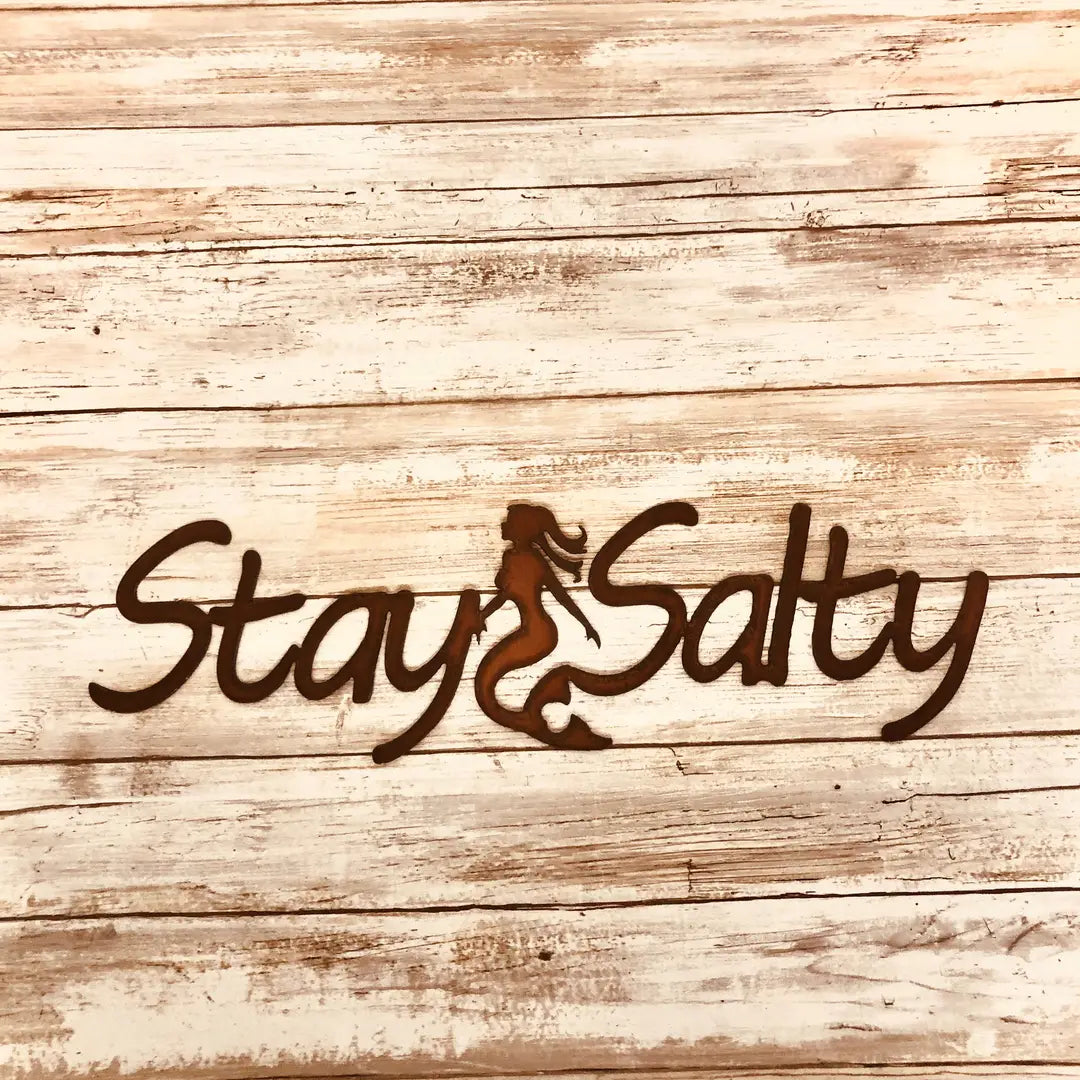 Stay Salty Nautical Sign