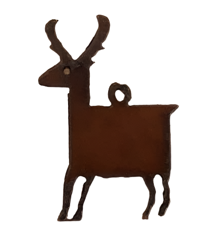 "Spirit Animal" Deer Native Spirit New Mexico Charm Pendant