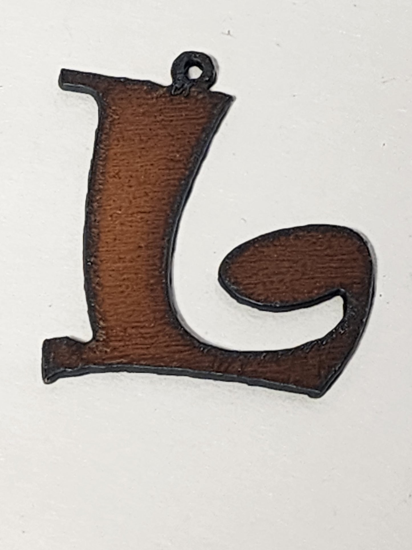 "Rowdy" font Initial Charm