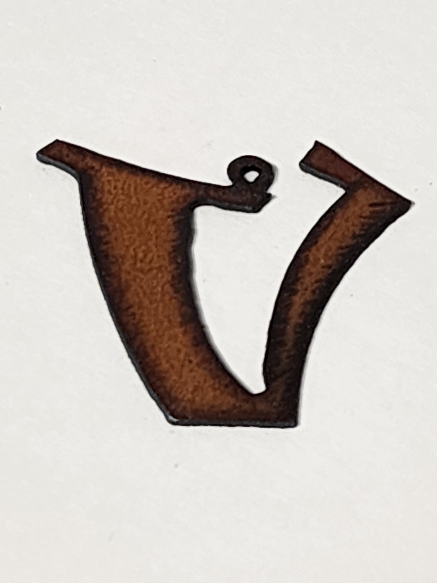 "Rowdy" font Initial Charm