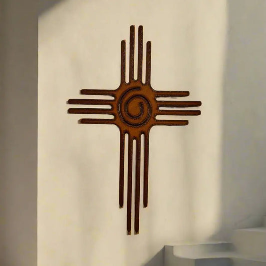Zia Cross Medium Wall Art New Mexico Southwestern Art