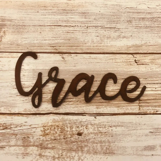 Grace Cursive Word Inspirational Magnet