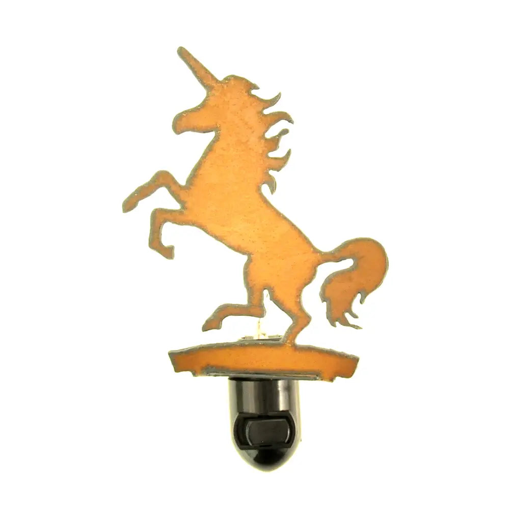 Unicorn Whimsical Rustic Image Nightlight