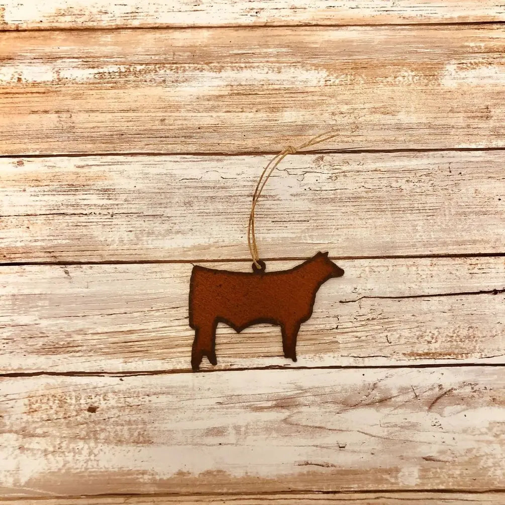 Show Steer farm 4H Ornament