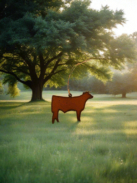 Show Steer farm 4H Ornament