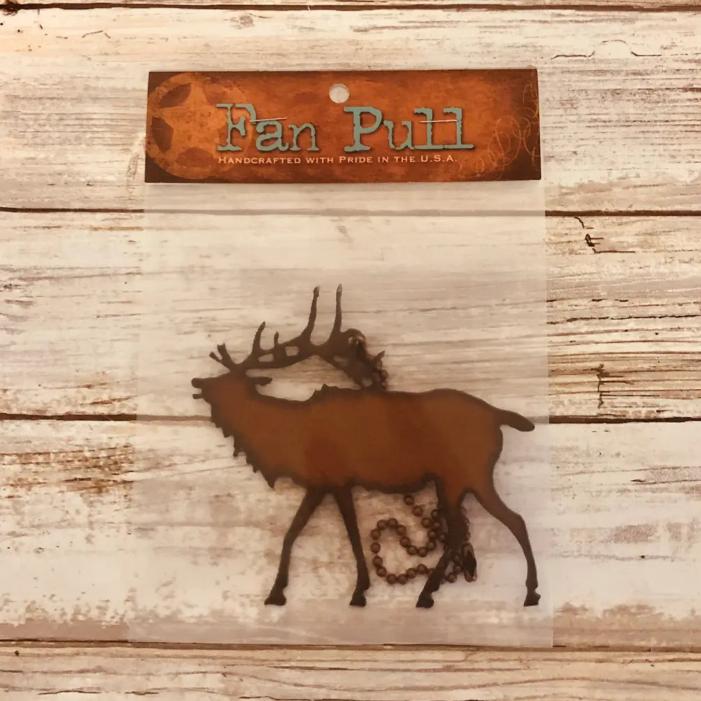 Elk Mountain Lodge Fan Pull