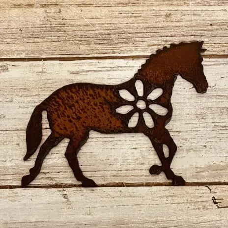 Trotting Horse GARDEN FRIEND Western Magnet