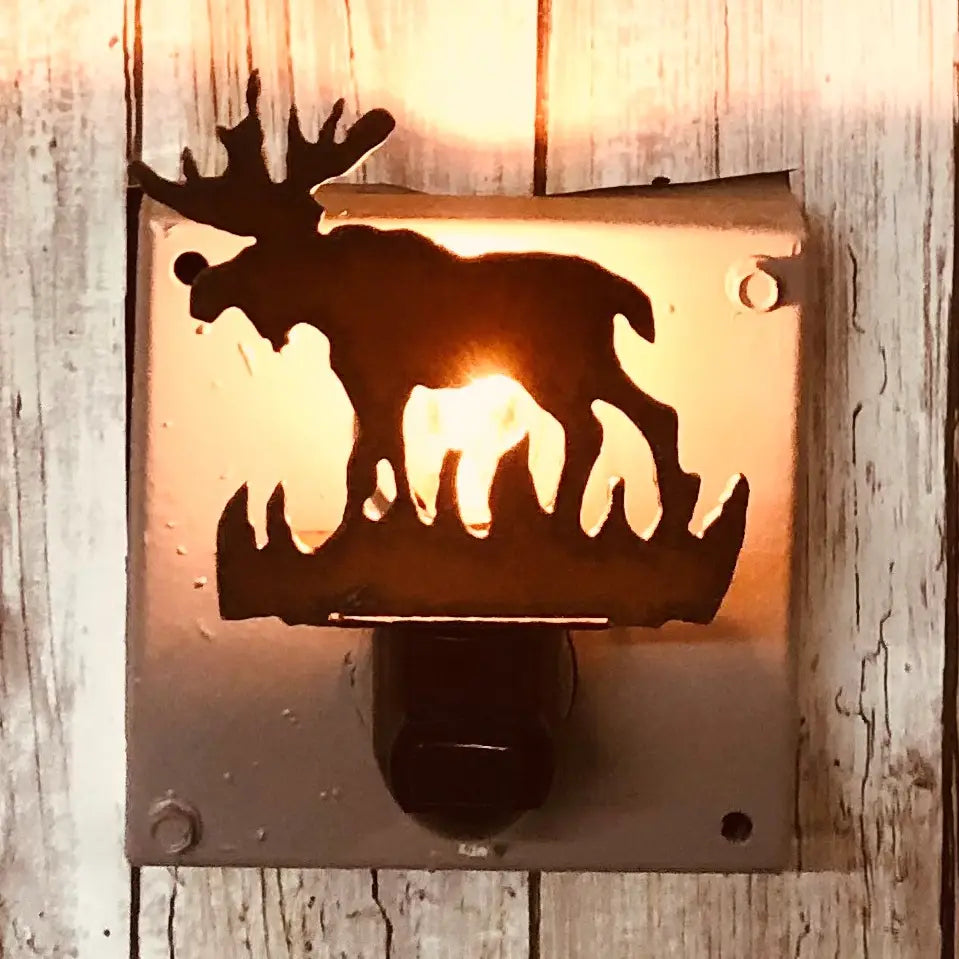 Moose Image Lodge Nightlight