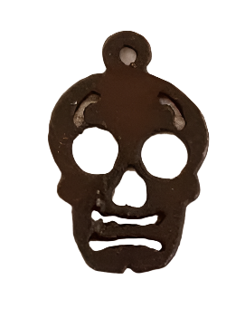 Sugar Skull Charm Day of The Dead Pendant