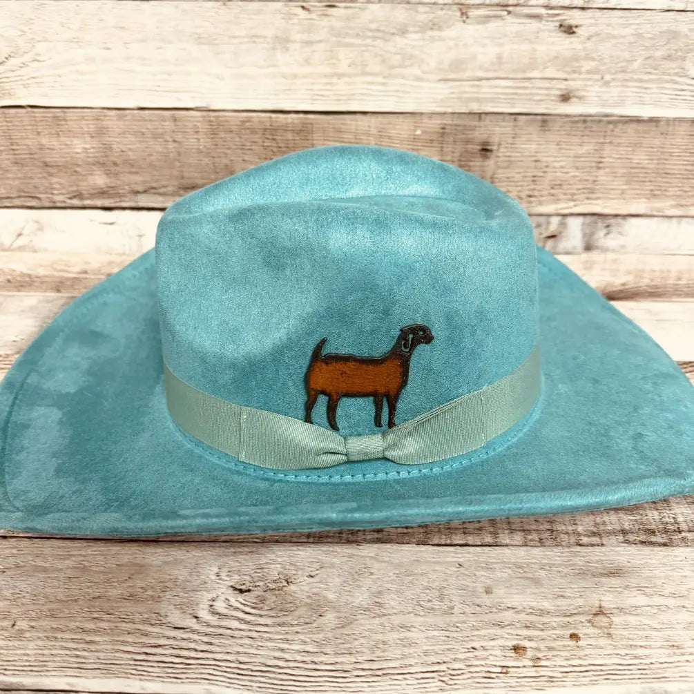 Goat Hat Pin Rustic Farm 4H Gift Hat Bar Gift USA Made