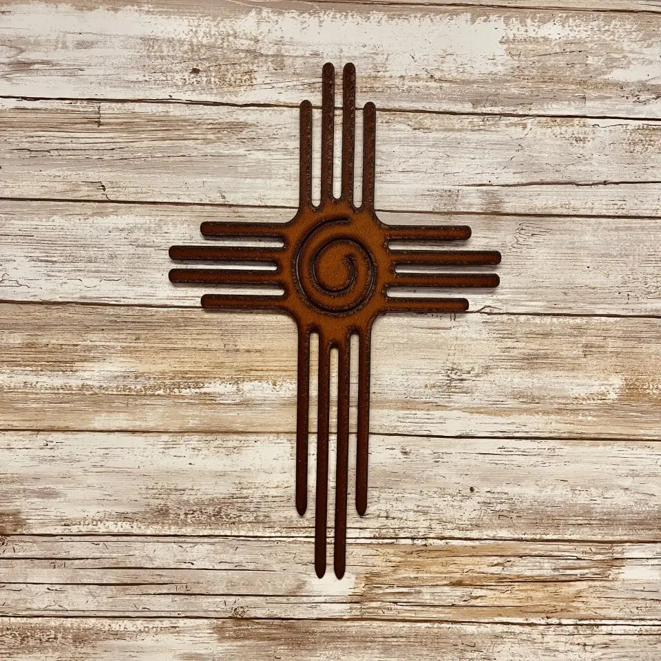 Zia Cross Medium Wall Art New Mexico Southwestern Art