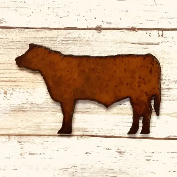 Bull Cattle Ranching Tribute Magnet
