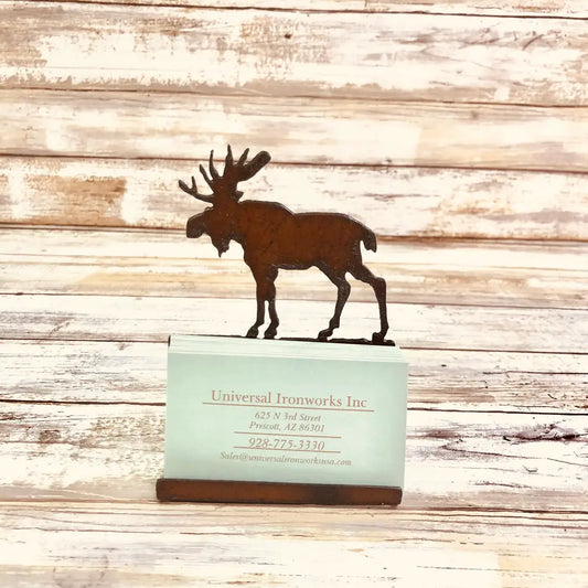 Moose lodge Business Card Holder