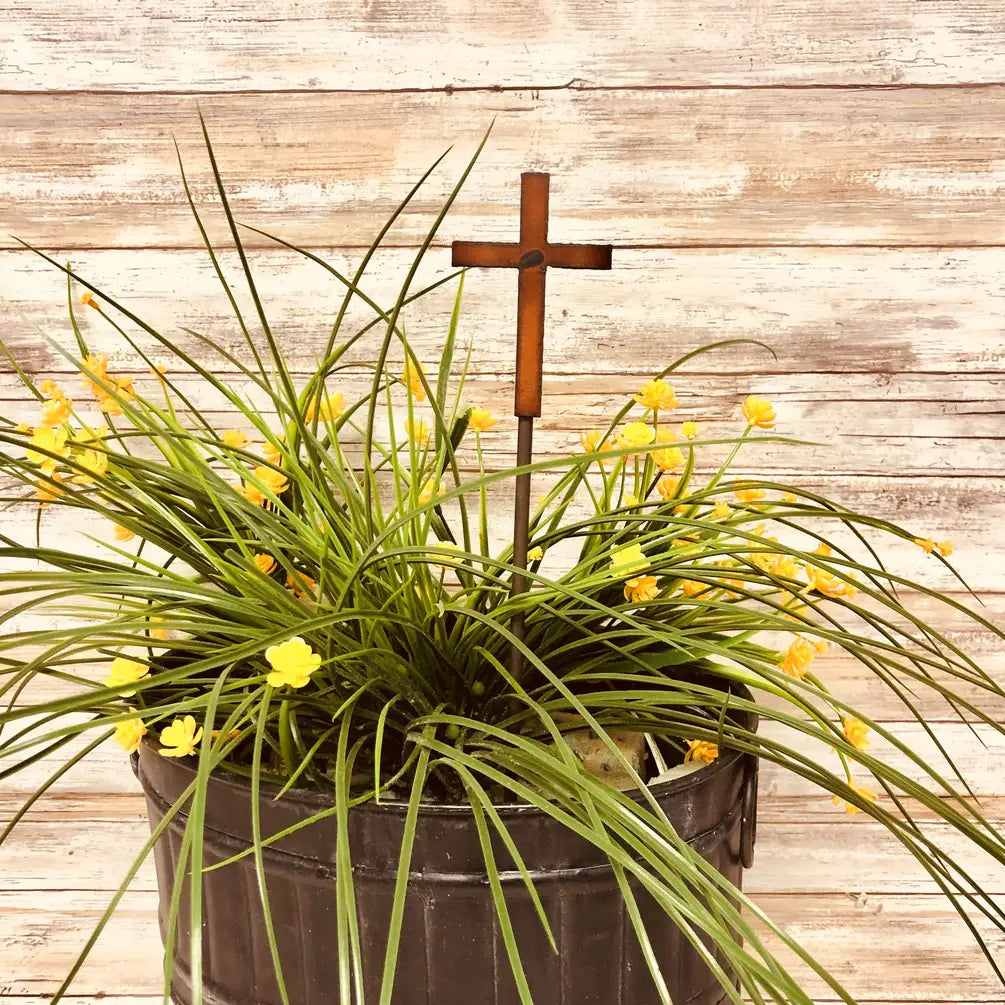 Simple Cross Garden Plant Stake