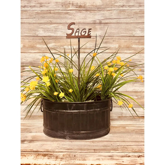 Sage Herb Garden Marker Plant Stake