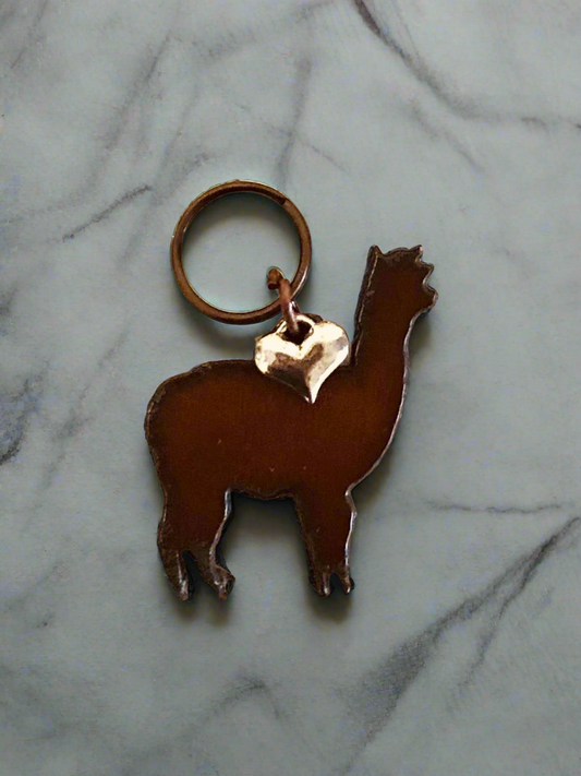 Alpaca Keychain