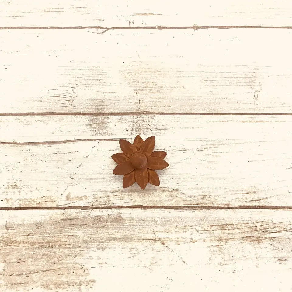 Sunflower 3D Magnet 1.5 Inch Rustic Metal Garden Gift