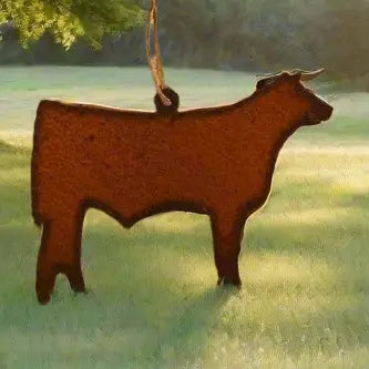 Show Steer farm 4H Ornament