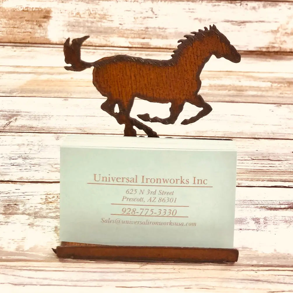 Horse Western Business Card Holder