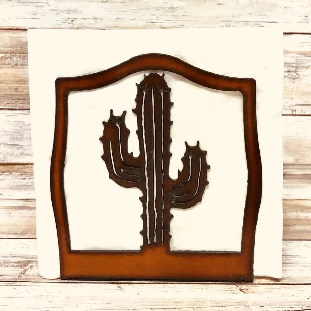 Emporium Cactus Saguaro Style Southwestern Desert Napkin Holder