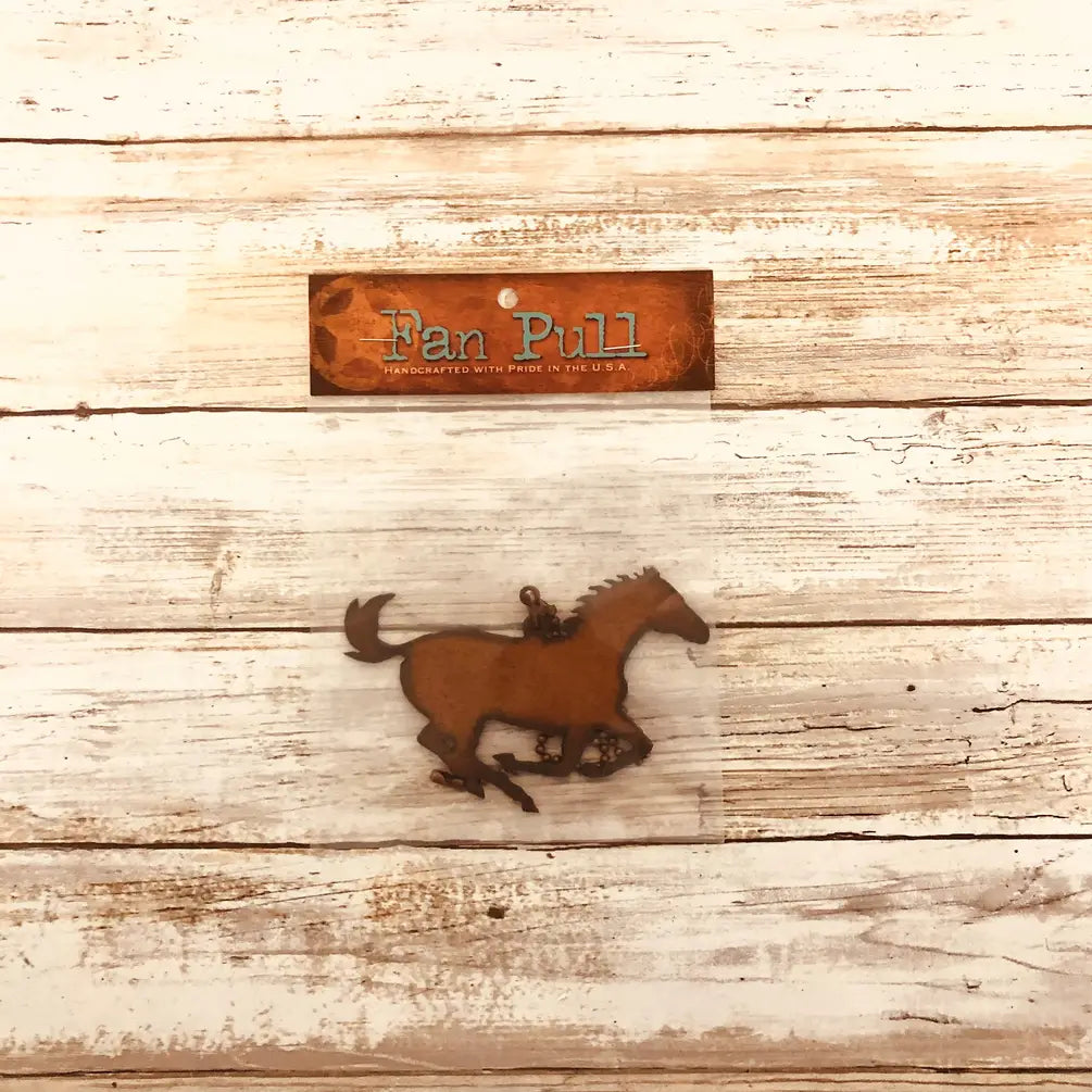 Horse Western Rodeo Fan Pull