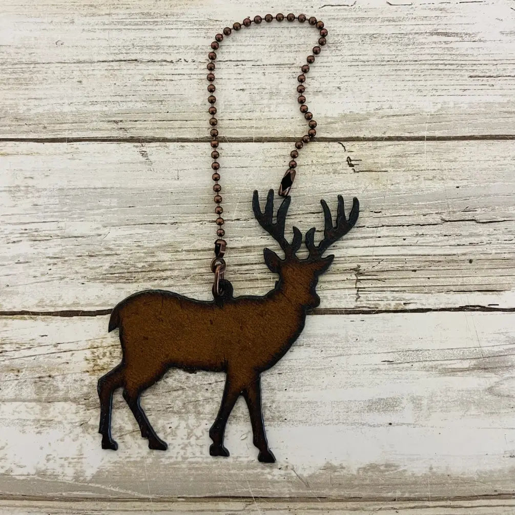 Deer Fan Pull Lodge home Decor Gift