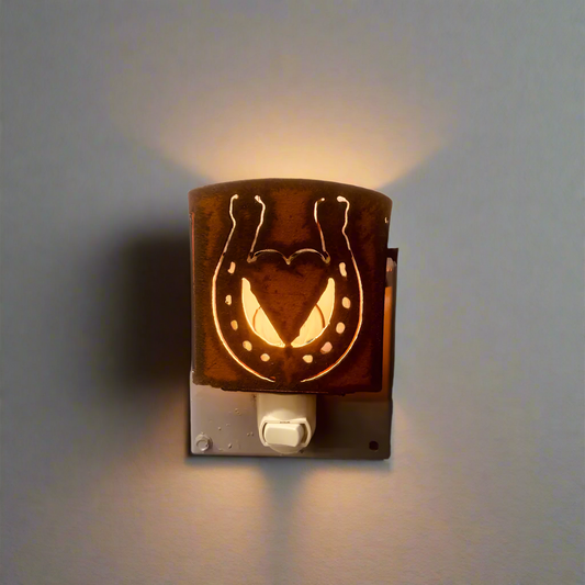 Horseshoe Heart Classic Night Light Gift