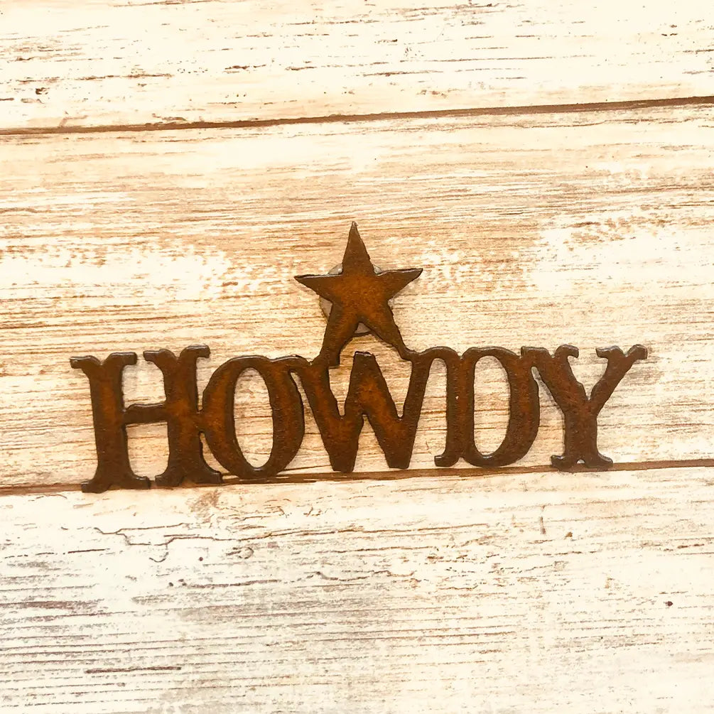 Howdy Star Western Rodeo Magnet